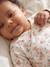 Newborn long-sleeved baby vest cappuccino+ecru+sage green 