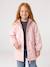 Hooded Raincoat with Magical Motifs for Girls blush+GREEN MEDIUM ALL OVER PRINTED+pale pink+rose+sky blue 