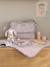 Changing Bag & Accessories in FSC® 100% Wood, PETITES FLEURS blush+caramel 