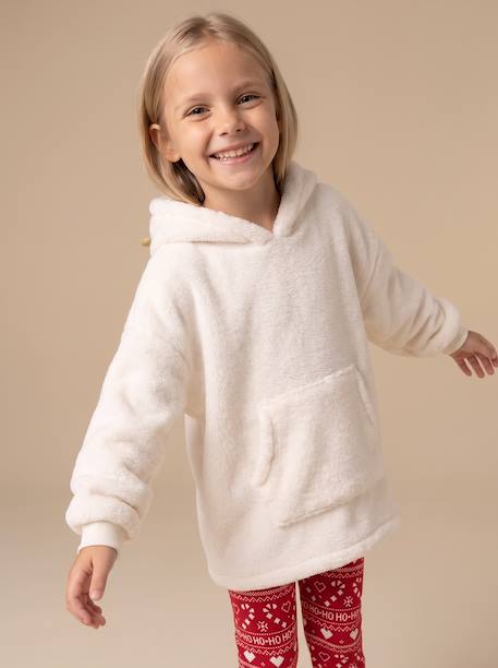 3-piece nightwear set for girls ecru 
