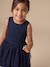 Dress and cardigan set for girls navy blue 