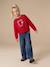 Wide-Leg Jeans, Frayed Hems, for Girls bleached denim+deep blue+grey+stone 