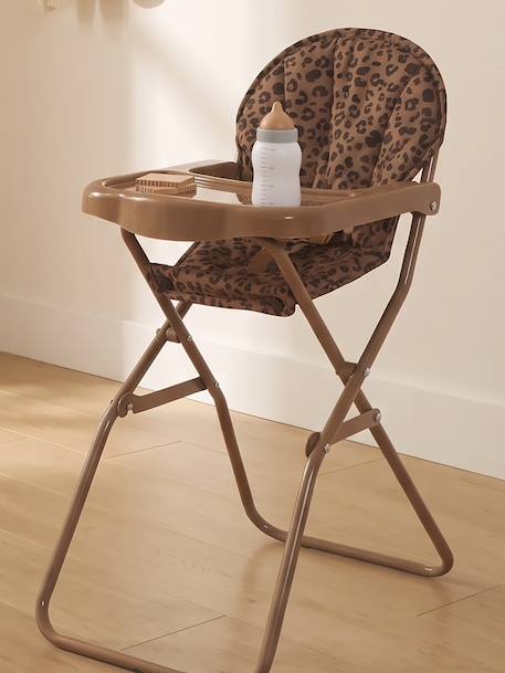 High chair for doll VERTBAUDETxENVIE DE FRAISE brown 
