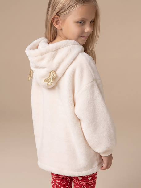 3-piece nightwear set for girls ecru 