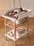 Doll changing mat brown 