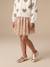 Sequin skirt for girls gold 