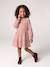 Polka Dot Dress in Cotton Gauze for Girls fir green+pecan nut+plum+sage green 