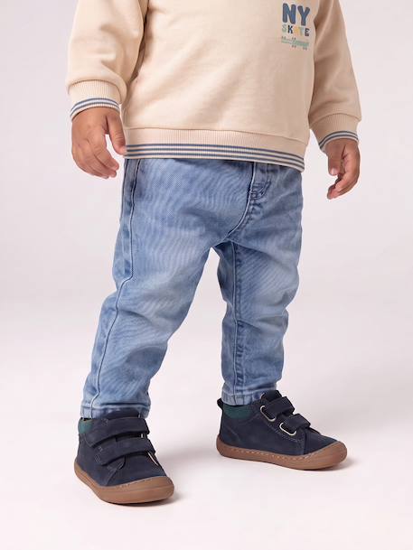 Sweatshirt and jeans set for baby boys vanilla 