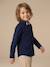 Long-sleeved shirt for boys navy blue 