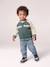 Zip-up teddy jacket for baby emerald green 