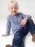 Cotton Gauze Shirt for Girls chambray blue+ecru+gold+mauve+printed white 