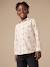 Flannel shirt for boys ecru 