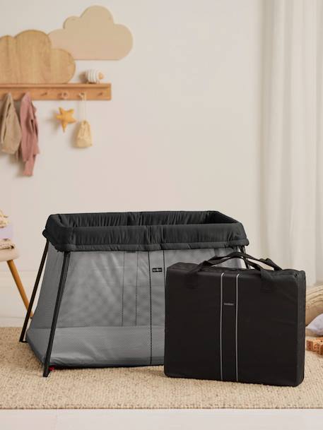 Travel Cot Light, by BABYBJORN Black+Green 