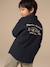 Long-sleeved lined shirt for boys marl grey 