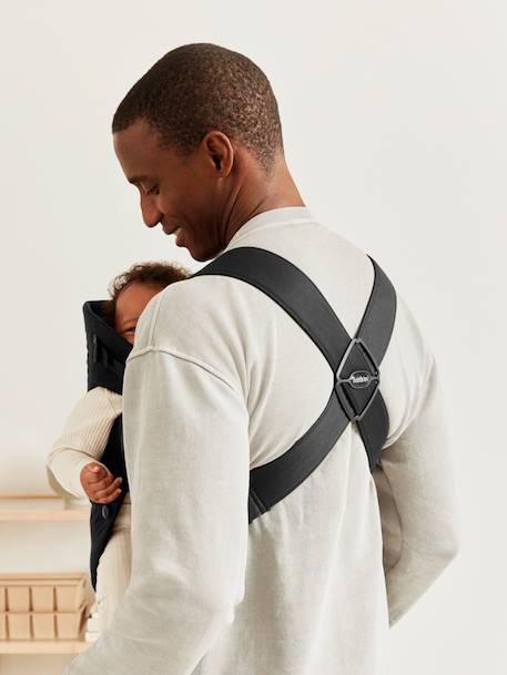 BABYBJÖRN Mini woven baby carrier beige+black 