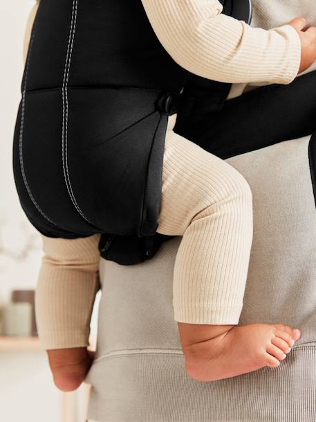 BABYBJÖRN Mini woven baby carrier beige+black 