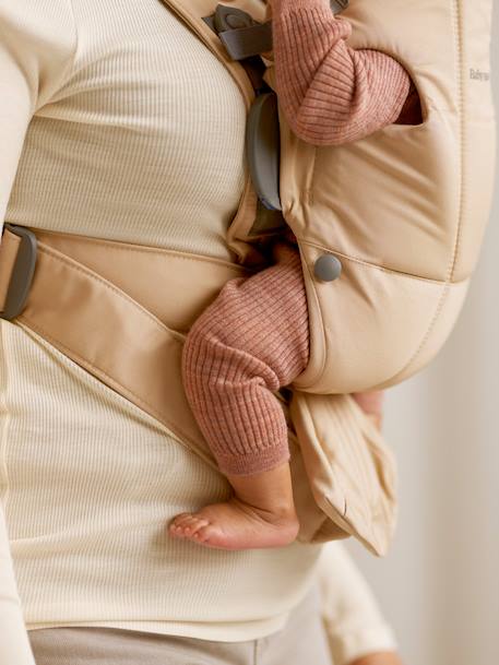 BABYBJÖRN Mini woven baby carrier beige+black 