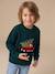 Jacquard jumper with long sleeves for boys dark green 