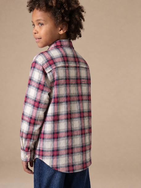 Shirt with bow tie for boys ecru 