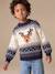 Christmas knitwear for boys navy blue 