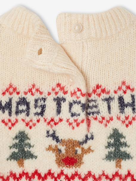 Christmas jumper for baby Family Capsule red 