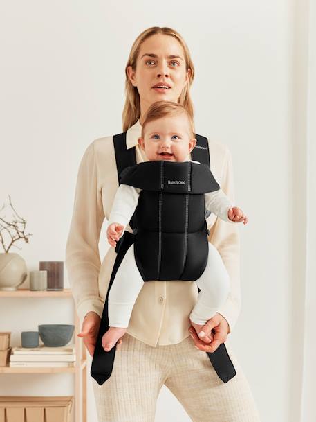 BABYBJÖRN Mini woven baby carrier beige+black 