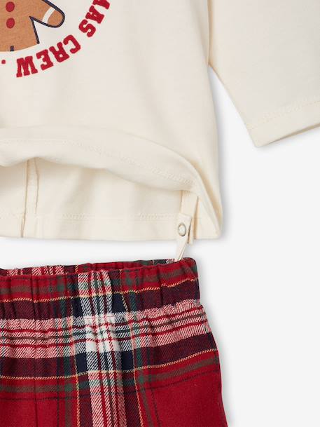 2-piece pyjamas Family Capsule for newborn ecru 