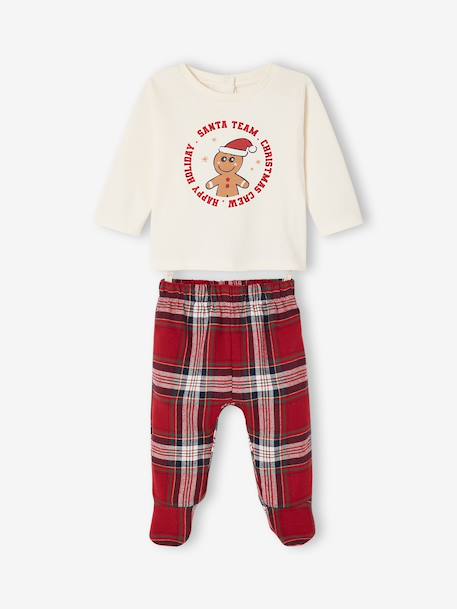 2-piece pyjamas Family Capsule for newborn ecru 