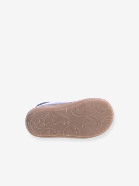 Boots for Baby Boys, Cocoon Velours by NATURINO®, Designed for First Steps Beige 