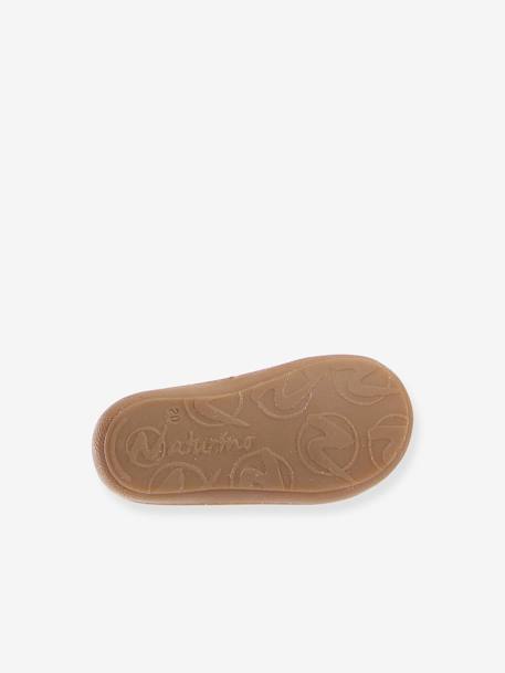 Boots for Baby Boys, Cocoon by NATURINO®, Designed for First Steps Brown+Dark Blue+Tan 