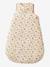 Sleeveless Baby Sleep Bag in Cotton Gauze, Barn BEIGE LIGHT ALL OVER PRINTED 