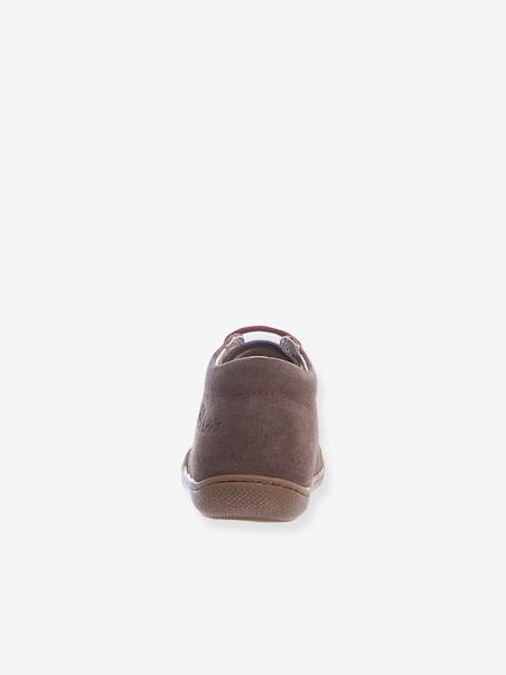 Boots for Baby Boys, Cocoon Velours by NATURINO®, Designed for First Steps Beige 