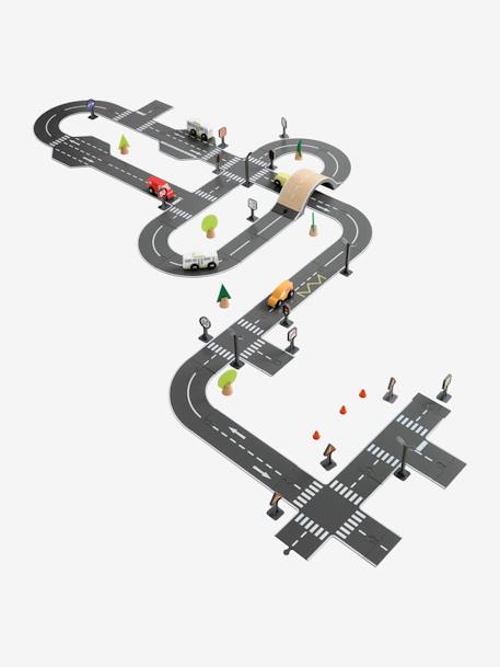 Tracks - Wood FSC®100% Certified Grey/Multi 