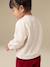 Baby girls' sweatshirt, shorts and tights set red 