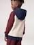 Hooded sweatshirt for boys bordeaux red 