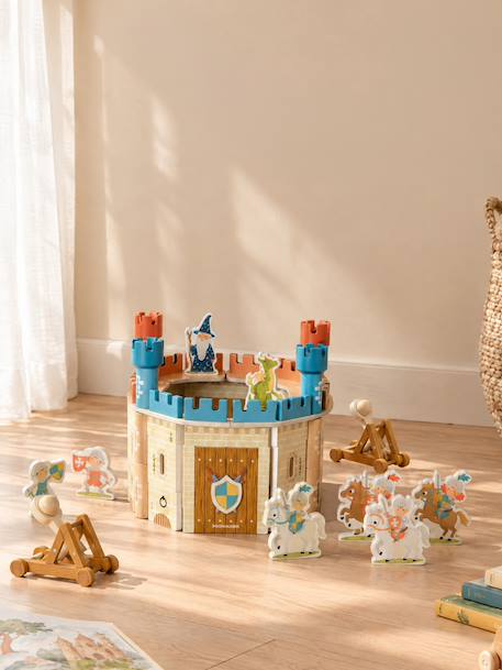 Woden castle battle set FSC 100% multicoloured 