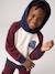 Hooded sweatshirt for boys bordeaux red 