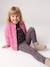 Loose-Fitting Soft Knit Cardigan for Girls marl grey+mint green+petrol blue+purple clover+rose 
