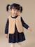 Dress set for baby girls navy blue 