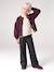 Long slim leggings for girls black 