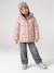 Lined raincoat for girls vanilla 