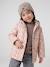Lined raincoat for girls vanilla 
