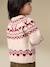 Long-sleeved jumper for baby girls vanilla 