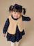 Dress set for baby girls navy blue 