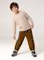 Long-sleeved cable knit jumper for boys marl beige 