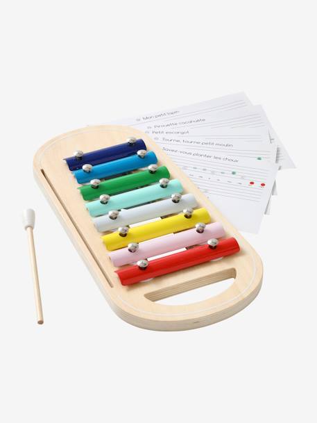 Xylophone with Music Sheets - Wood FSC® Certified Multi 