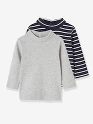 Baby-Pack of 2 Polo Necks for Baby Boys