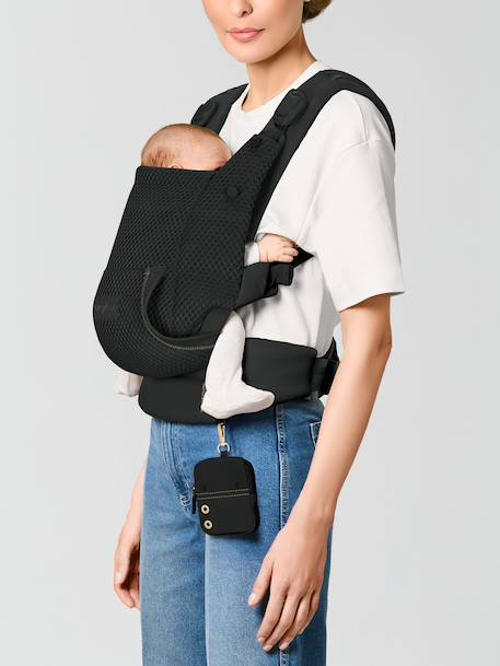 LAYA physiological baby carrier black+sandy beige 
