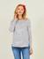 Crossover Top, Maternity & Nursing Special olive+Red Stripes+White Stripes 