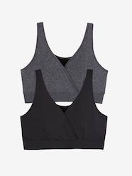 Pack of 2 Seamless Bras in Microfibre, Nursing Special